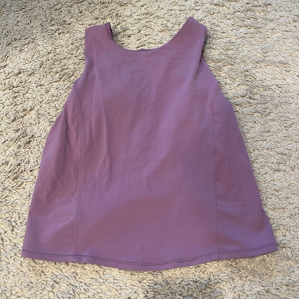 Lululemon Nulu Twist Back Yoga Tank Top